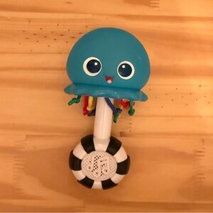 Baby Einstein Blue Jellyfish Rattle Toy